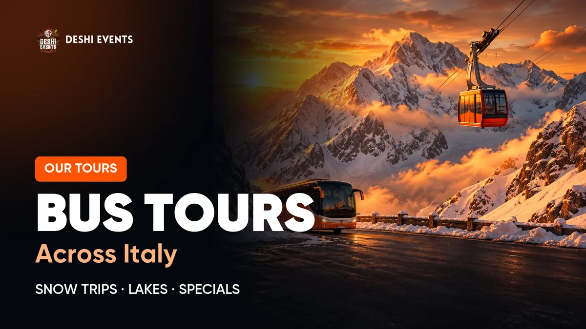 Bus tours across Italy